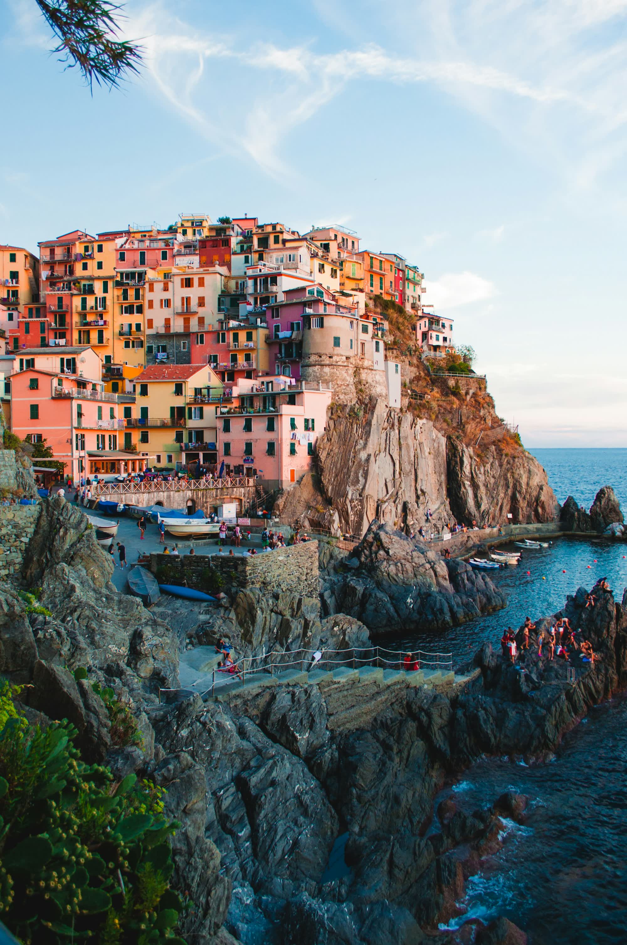 Manarola, Cinque Terre at golden hour