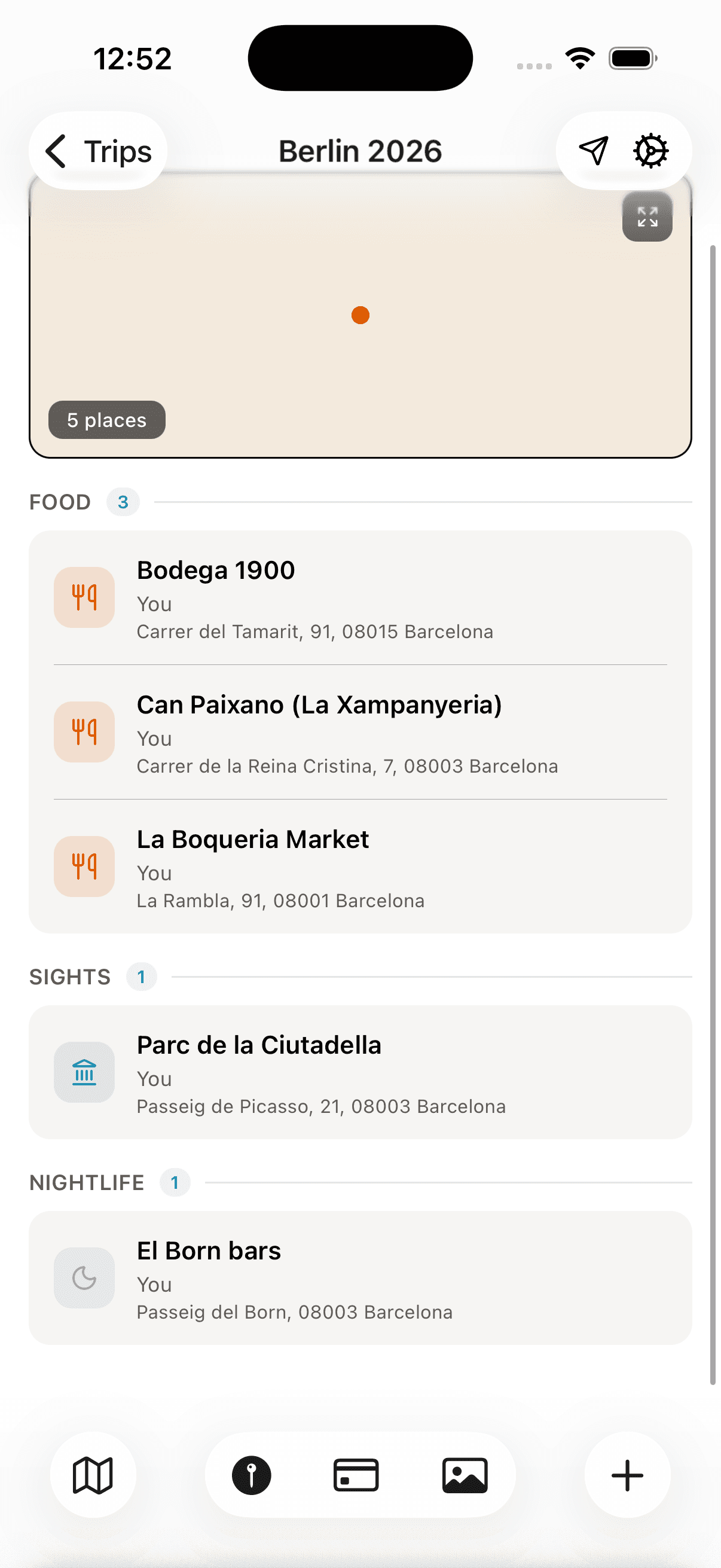 Oumuamua places list